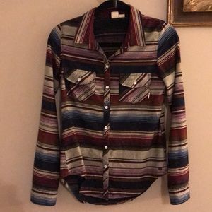3x$20 Roxy button-down top size: xs